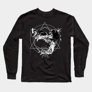 Dragon and transmutation circle Long Sleeve T-Shirt